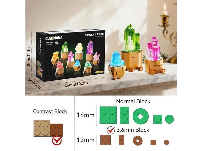  Kit construction led cubimana botanique crystal garden 1170 pieces 151498_AABPQ22811_6_DROPFR - Conforama D