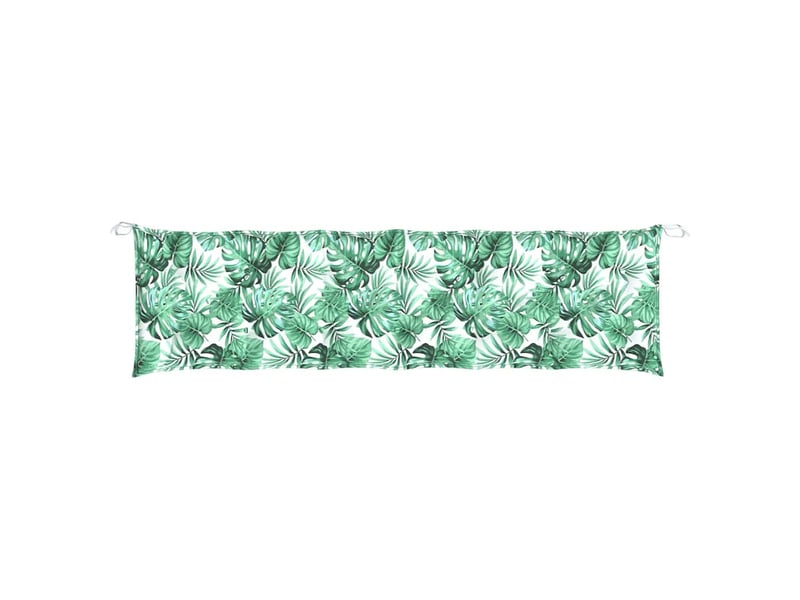  Coussin de banc de jardin, coussin d'assise motif de feuilles 180x50x7 cm cf52760  - Conforama D
