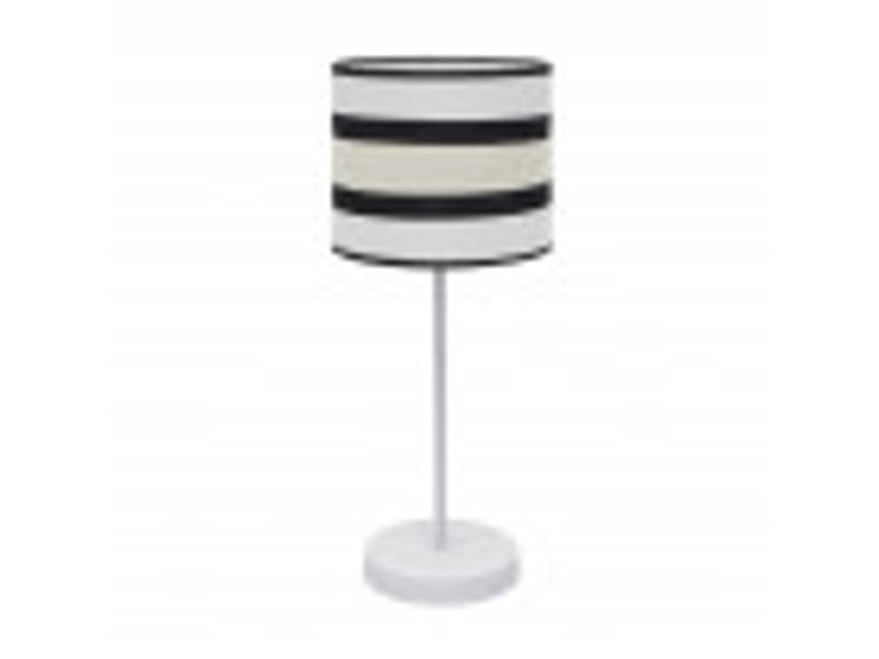  Lampe à poser fabrilamp karla blancbeige 1 x e14 42 x 17 x 17 cm 171271001 - Conforama B