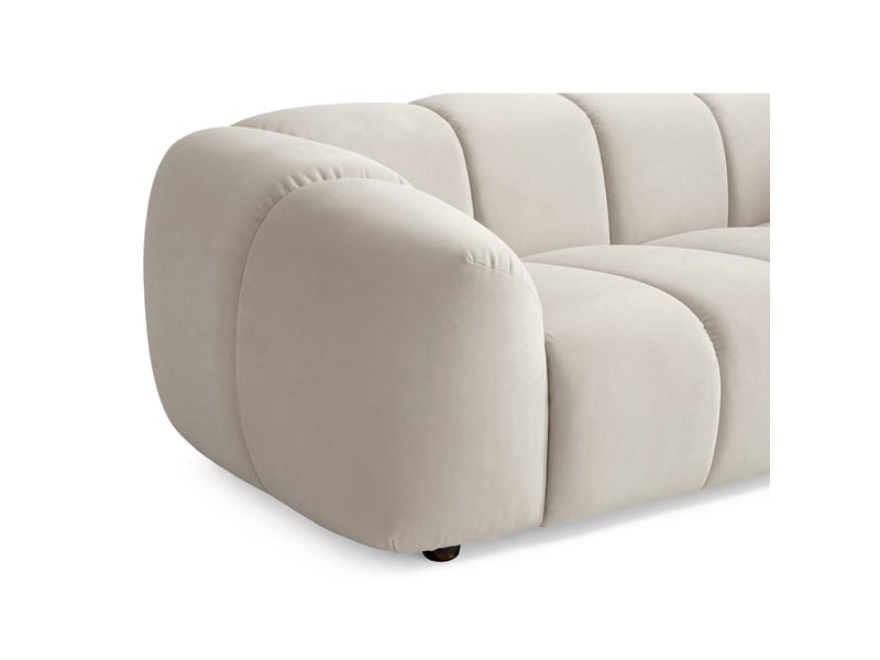  Selsey millma - canapé - 220 cm - velours gris Millma - Conforama E
