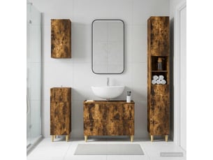 Ensemble de 4 pièces d'armoires de salle de bain delft cf63256