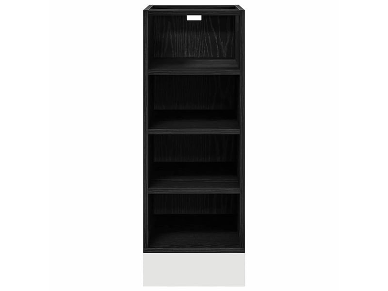 Meuble de cuisine bas chêne noir 30x44,5x81,5cm - Conforama E