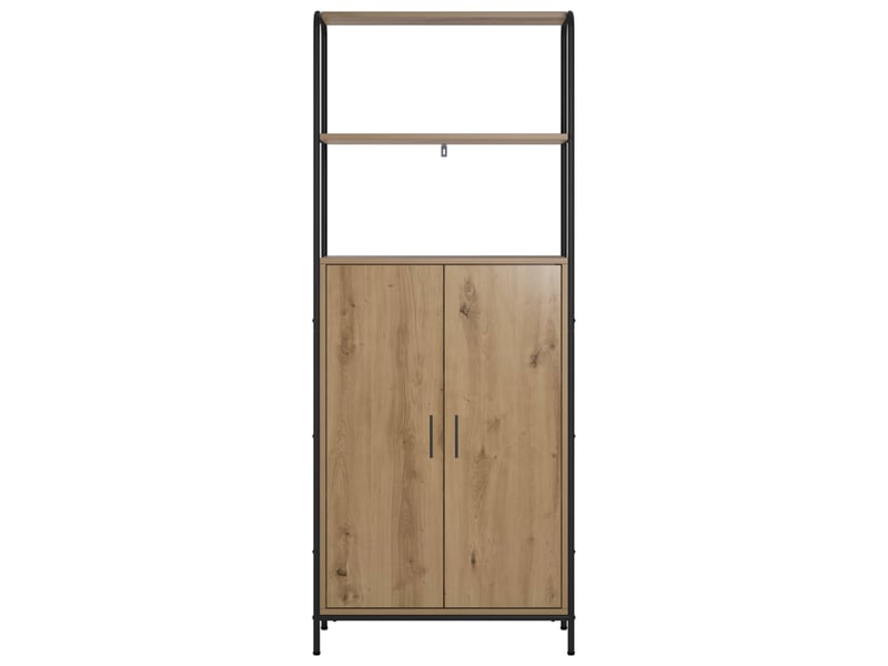  Haut armoire, armoire de rangement chêne artisanal 40x33x161 cm bois d'ingénierie shl11473  - Conforama D