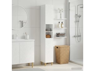 Colonne de salle de bain avec étagère ouverte delft shl9563