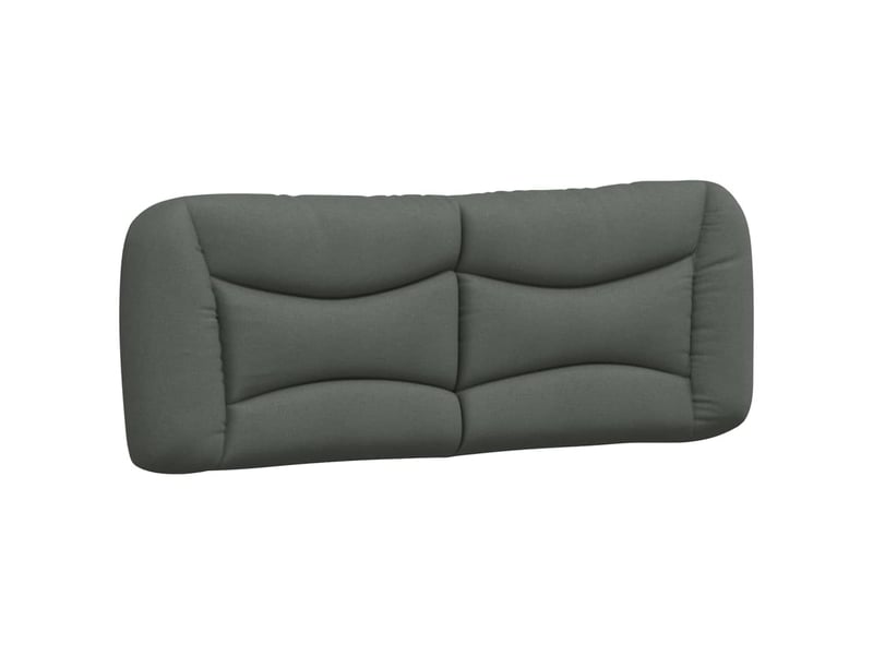  Lit avec matelas hvar gris foncé 120x200 cm tissu  - Conforama E