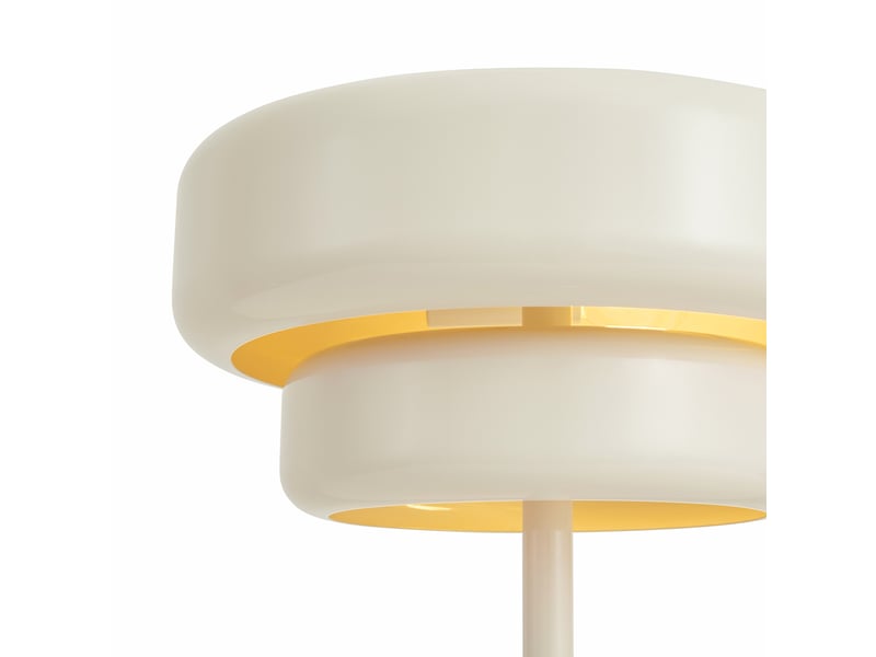 Lampe de table rétro beige 41 cm - ophelia  - Conforama B