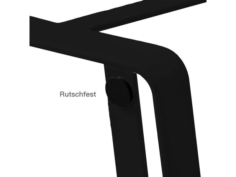 (noir) support polyvalent pour couvercles de casseroles et cuillères de cuisine - acier - pour couvercles de casseroles, cuillères de cuisine, spatule - Conforama E