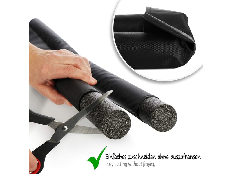  Boudins de porte - joint inférieur de porte 96cm noir  - Conforama D