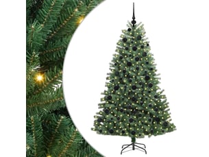 Sapin de noël - arbre de noël artificiel à branches articulées vert 180 cm
