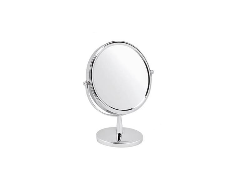  Miroir sur pied argent chromé grossissant  x12  - Conforama A