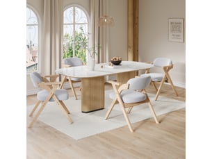 Lot de 4 chaises pliantes en bois massif avec coussins en velours gris, idéales pour salle à manger et café