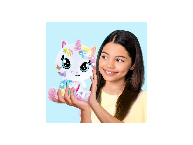  Kit loisirs creatifs licorne airbrush electronique avec spray markers pochoirs CTAIR088 - Conforama C