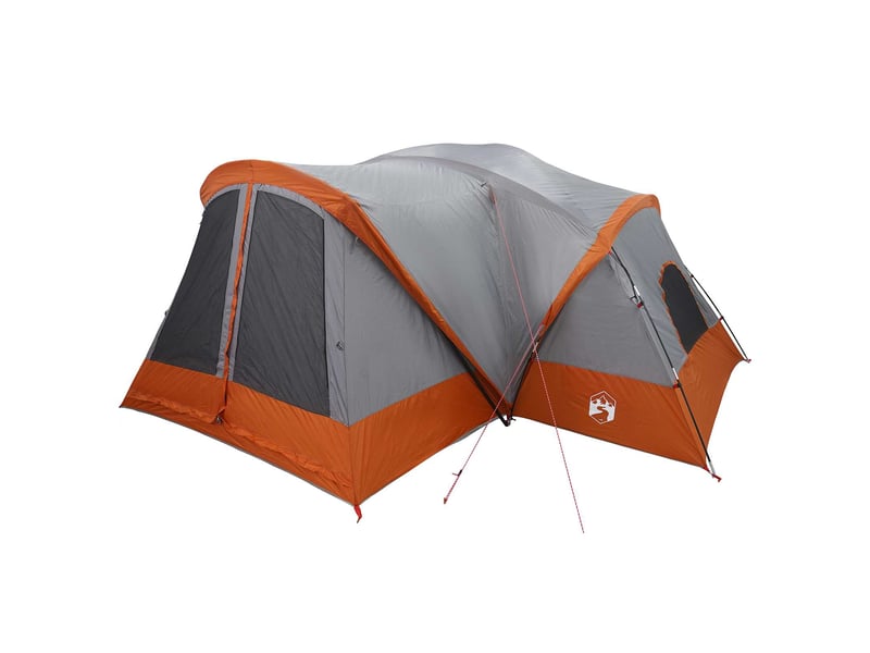 Tente de camping, tente de cabine avec auvent résistante à l'eau 10 personne shl27180 - Conforama C