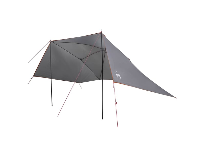  Tente voiture pour camping gris et orange 308x215x220 cm  - Conforama C