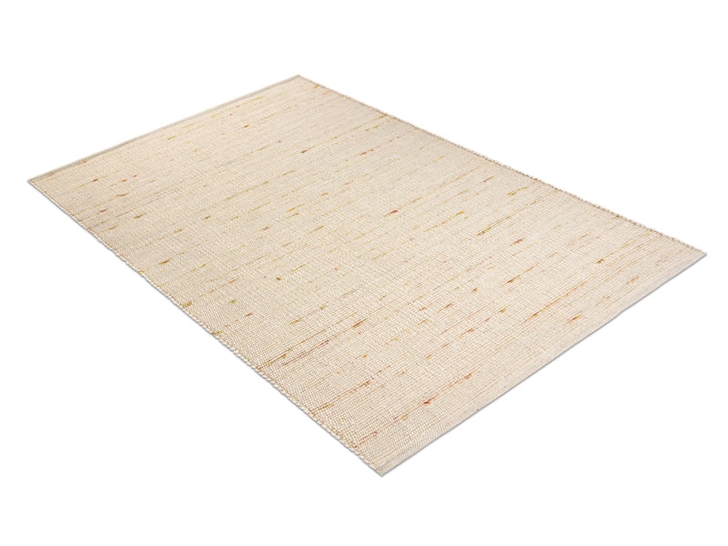  Tapis nepal pastel drops crème mélange - laine, double face, naturel 120x170 cm  - Conforama C