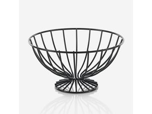 Corbeille à fruits en métal au design moderne lois