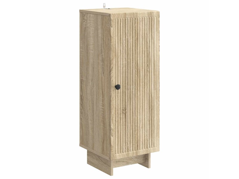  Buffet - bahut - meuble de rangement chêne sonoma 33 x 34,5 x 90 cm bois d'ingénierie  - Conforama A