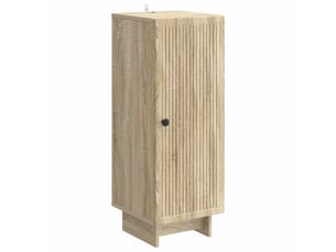 Buffet - bahut - meuble de rangement chêne sonoma 33 x 34,5 x 90 cm bois d'ingénierie