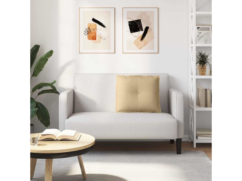 Coussin de dos, coussin de dossier vert gris 60 x 50 cm tissu en velours côtelé cf55106 - Conforama D