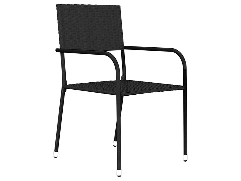 Ensemble à manger de jardin 3 pcs, salon de jardin, mobilier de salle à manger noir shl1475 - Conforama D