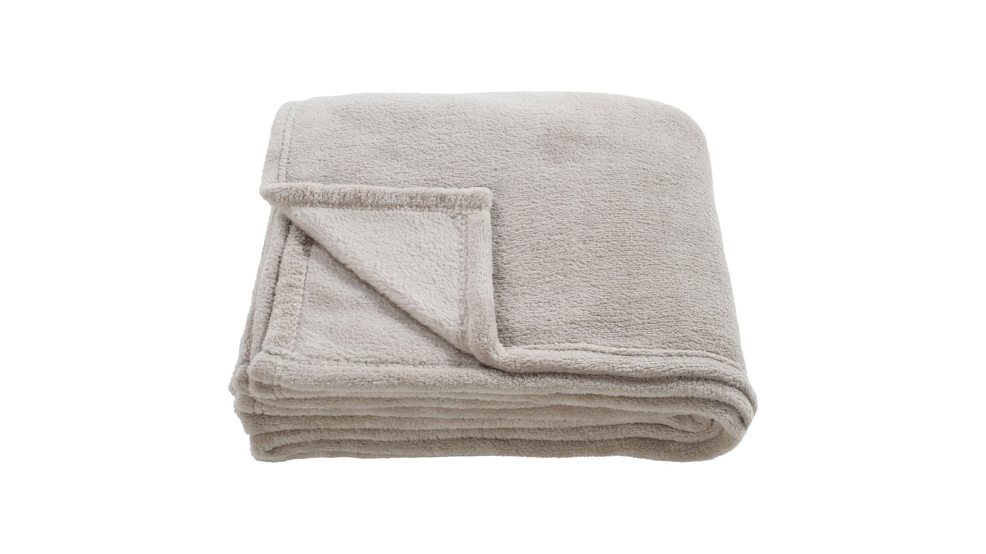 CONFORAMA Plaid 125x150 cm LILOU coloris taupe