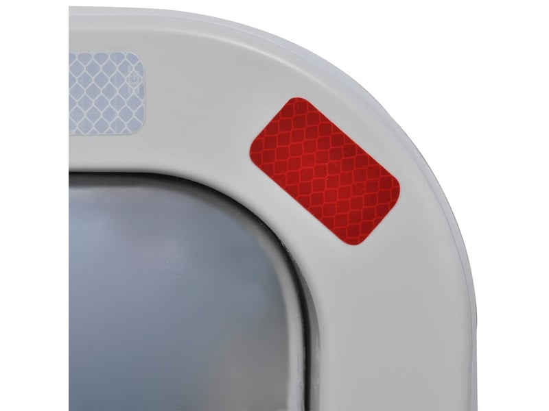  Miroir de trafic convexe, miroir de sécurité convexe rectangulaire 60x80cm et réflecteurs cf62734  - Conforama D