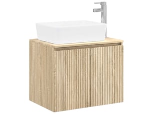 Ensemble de mobilier de salle de bain chêne sonoma cf64663