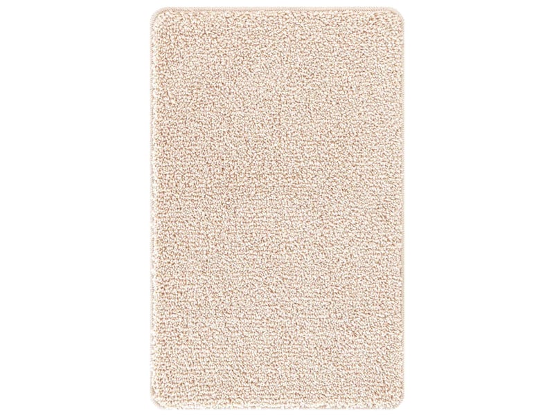  Ensemble de tapis de bain antidérapants 3 pc crème 50 x 80 cm cf64751  - Conforama D