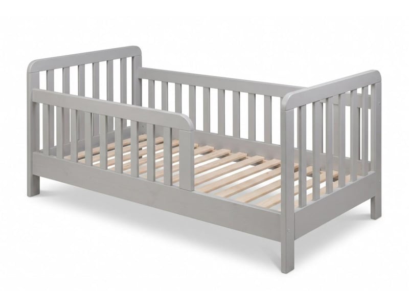  Yappyterra - lit enfant 160x80 cm - gris 4754010385904 - Conforama A