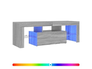 Meuble tv coloris gris 120 cm <strong></strong> <strong></strong>