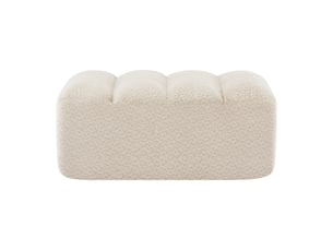 Pouf / repose pied <strong></strong> <strong></strong> beige