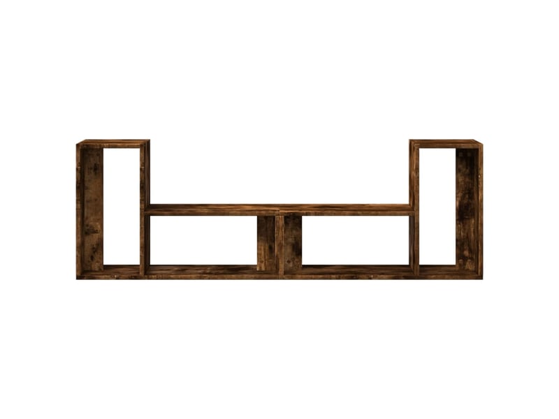  Meuble tv - banc tv - meuble de rangement chêne fumé  - Conforama E