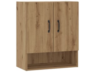 Armoire     <strong></strong> <strong></strong> coloris bois clair largeur 60 cm
