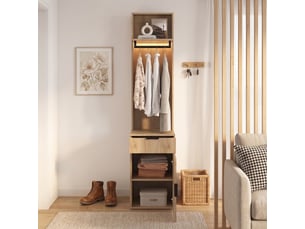 Armoire 0 porte(s) battante <strong></strong> <strong>ABC</strong> coloris naturel largeur 47 cm