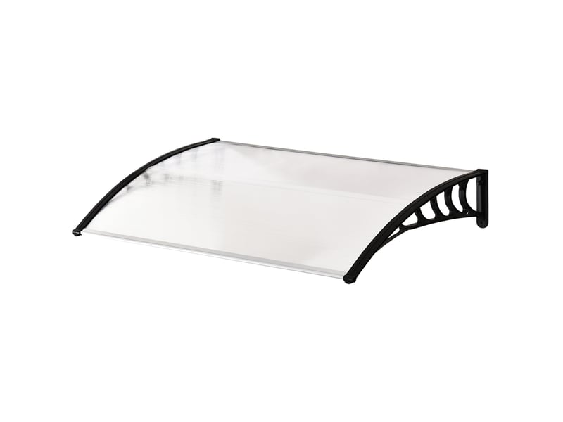  Auventtoit de protection, résistant aux uv et à l'eau, 90 x 150 x 25 cm, blanc  - Conforama B