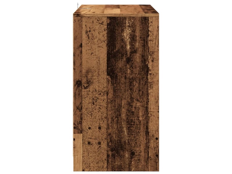  Buffet - bahut - meuble de rangement vieux bois 70x41x75 cm bois d'ingénierie  - Conforama E