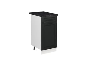 Vicco meuble bas sous-évier, anthracite campagneblanc, 40cm plan de travail anthracite