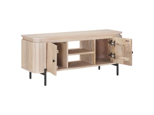 Meuble tv coloris marron 105 cm <strong></strong> <strong></strong>
