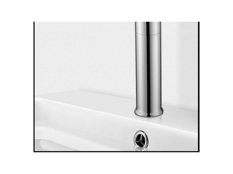  Robinet électronique de lavabo s1, robinet avec capteur automatique 1 eau (froid) - gris  - Conforama D