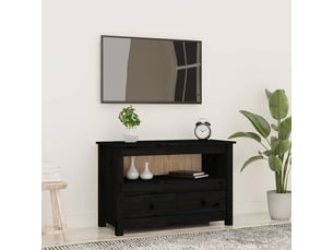 Meuble tv coloris noir 79 cm <strong></strong>  <strong></strong>