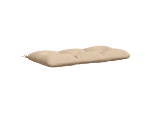 Coussin de banc, coussin d'assise, coussin de canapé vianen 100 % polyester crème 100 x 60 x 12 cm cf53968