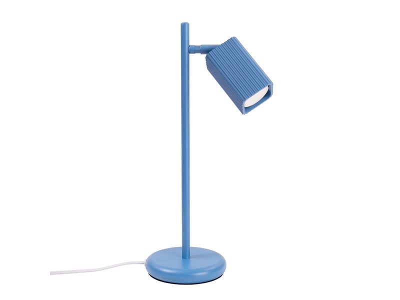 Lampe de table rayo azur aluminium moderne 43x14.5x14.5cm SL.3299 - Conforama A