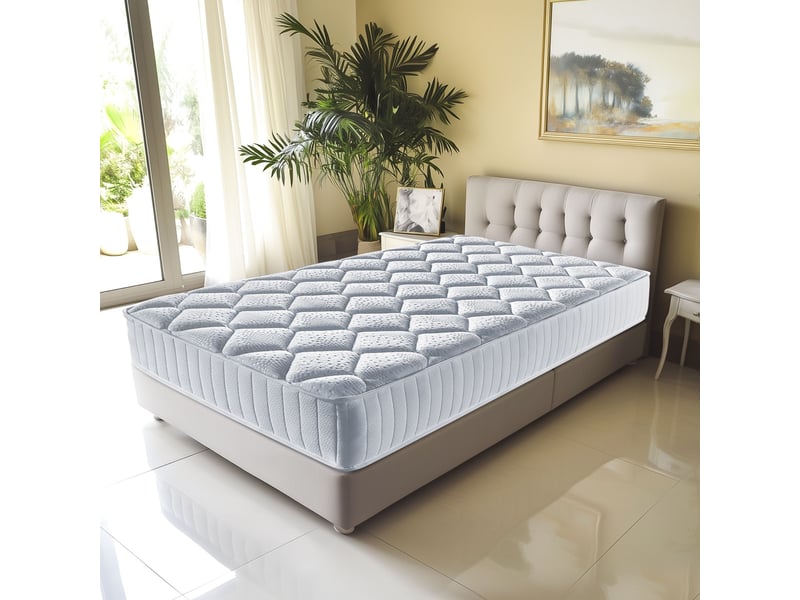 Matelas 70 cm x 190 cm memoryplus - accueil ferme - soutien ferme - 5 zones de confort - confort optimal  - Conforama B