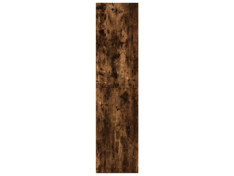  Garde-robe, armoire de rangement chêne fumé 80x50x200 cm bois d'ingénierie shl76572  - Conforama E