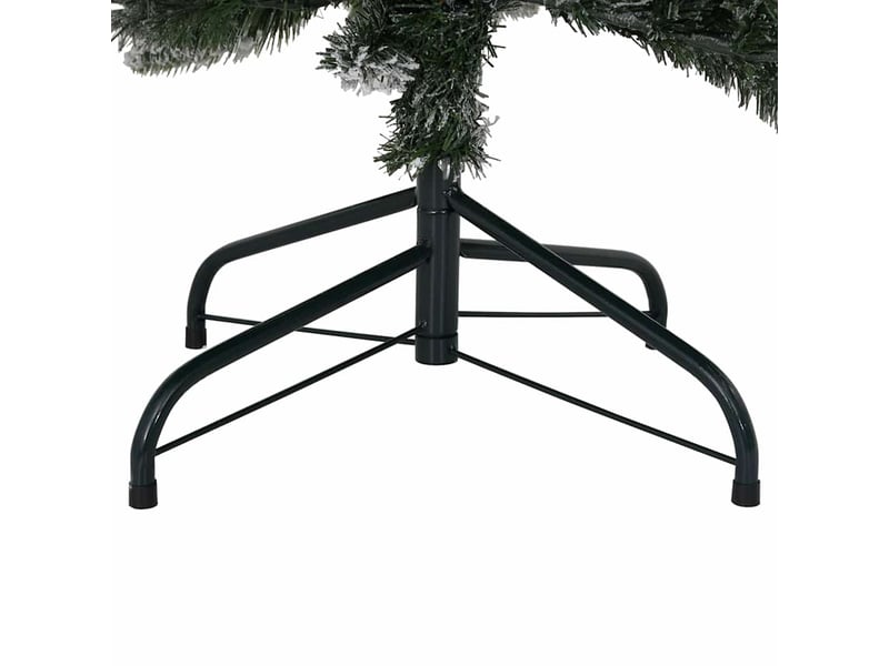  Sapins de noël blanc chaud pvc, plastique, acier et pe shl7455  - Conforama E