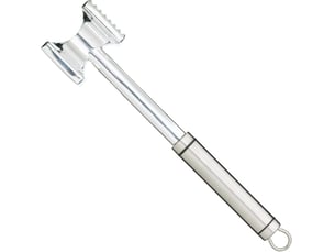 Attendrisseur de viandemarteau à viande en aluminium, manche en acier inoxydable, 28 cm