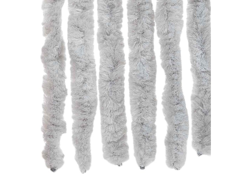  Rideau anti-mouches, moustiquaire gris 56x185 cm chenille cf43519  - Conforama E