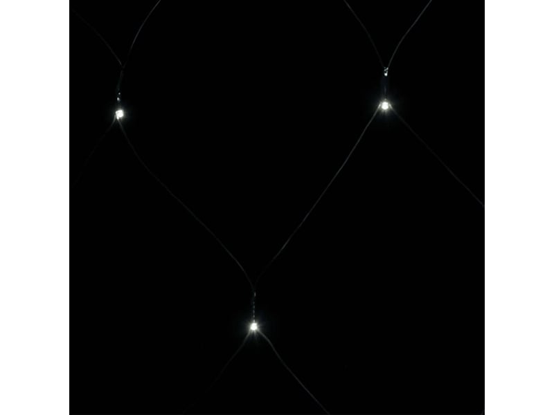  Filet lumineux blanc froid de noël 3x3 m 306 led intext  - Conforama E