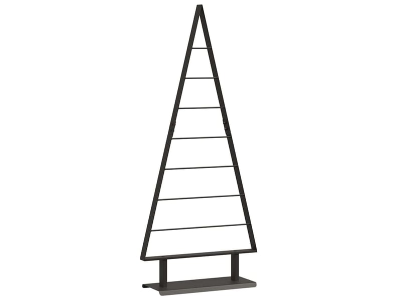  Arbre de noël, sapin de noël en métal noir 125,5 cm acier  - Conforama A