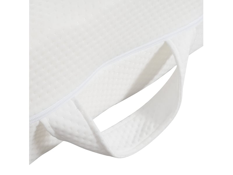  Matelas en mousse froide 7 zones 140x200 cm, réversible h2h3, 20 cm, blanc  - Conforama R